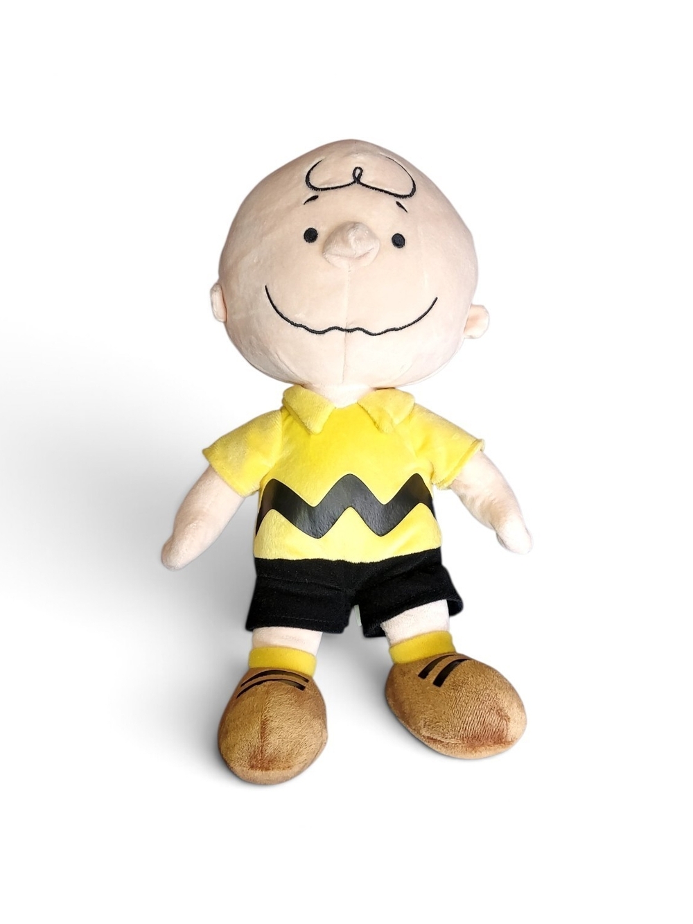 Peanuts Charlie Brown Plush - Yellow, Black, Brown